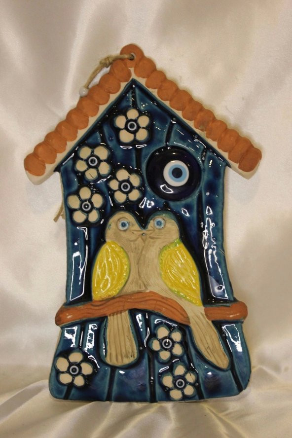 Nazar Boncuğu Duvar Süsü Kanarya - Resim 5