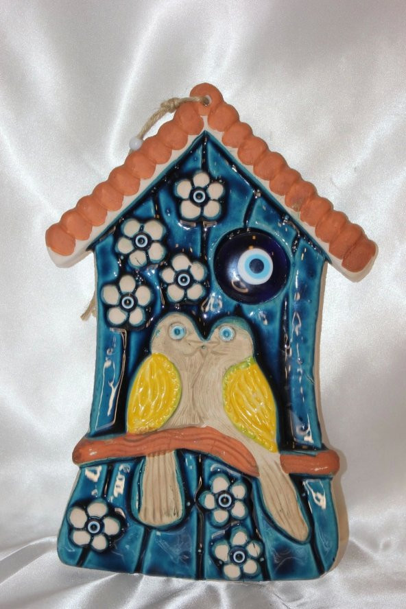 Nazar Boncuğu Duvar Süsü Kanarya - Resim 7