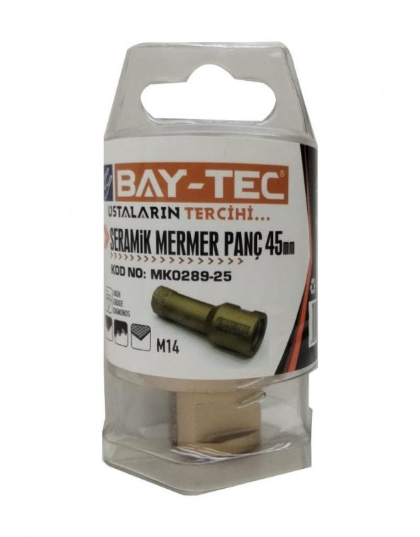 Bay-Tec MK0289-25 Seramik Mermer Delme Panç 45 mm - 3