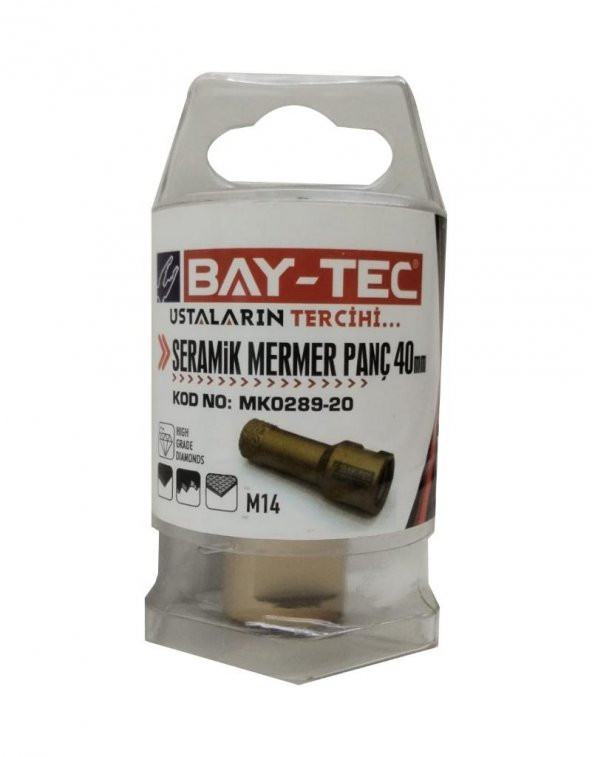Bay-Tec MK0289-20 Seramik Mermer Delme Panç 40 mm - 3