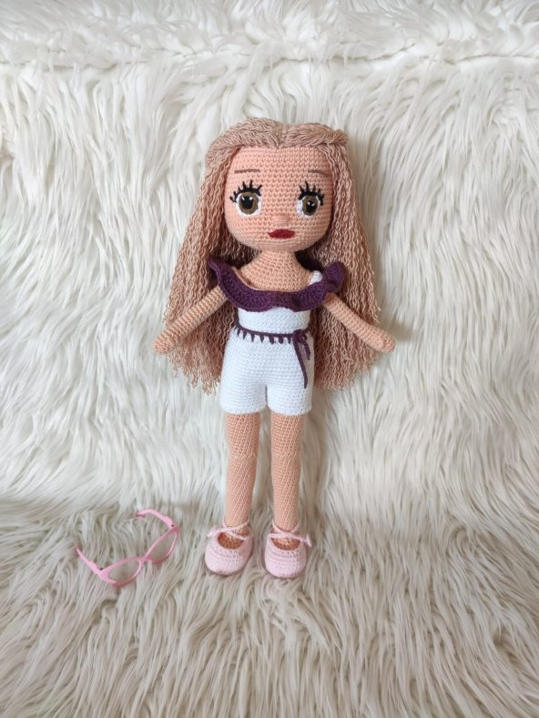 Kumsal Bebek Amigurumi Organik Oyuncak ürün görseli 1