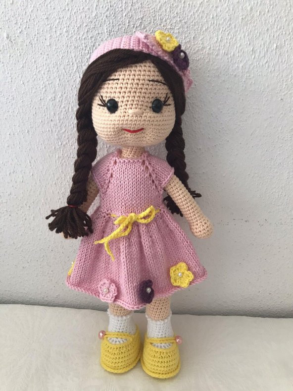 Elif Bebek Amigurumi Organik Oyuncak - 1