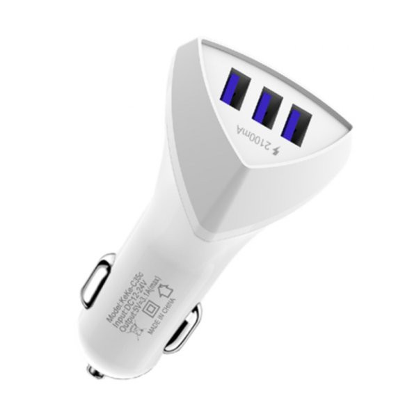 Powermaster 4.2 Amper 3Xusb Çakmaklık Hızlı Araç Şarj Cihazı PM-2417 ürün görseli 1