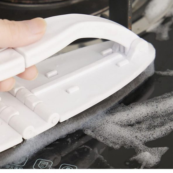 SUNUP PORTATİF KATLANABİLİR LEKE ÇIKARICI TEMİZLİK FIRÇASI - Resim 3