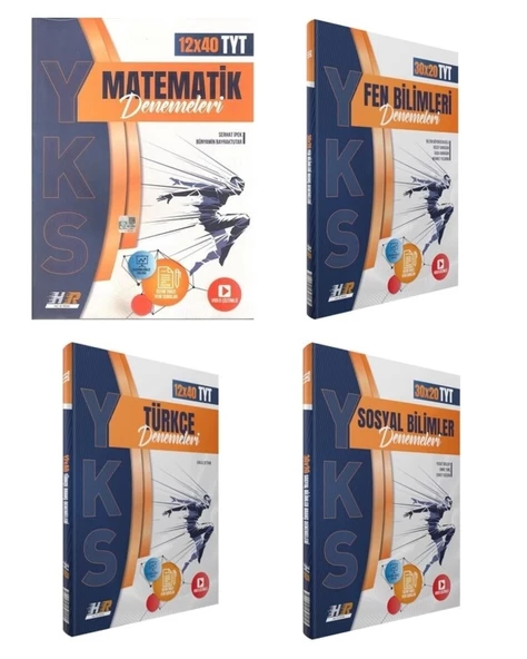 TYT Matematik Türkçe Fen ve Sosyal Bilimler Hız ve Renk Deneme Seti