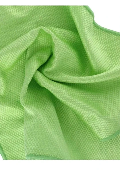 Bio Mix 2li Mikrofiber Baklava Desen Temizlik ve Cam Bezi (30x40) - 6