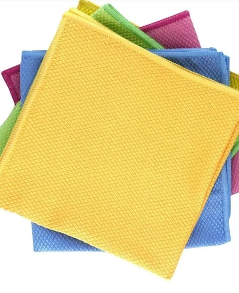 Bio Mix 30lu Mikrofiber Baklava Desen Temizlik ve Cam Bezi (30x40) - 3