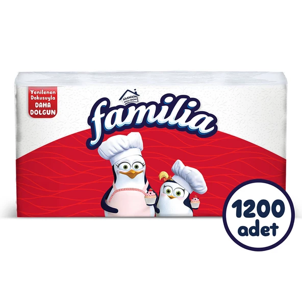 Familia 200'lü Peçete (6 Paket x 200 Yaprak)