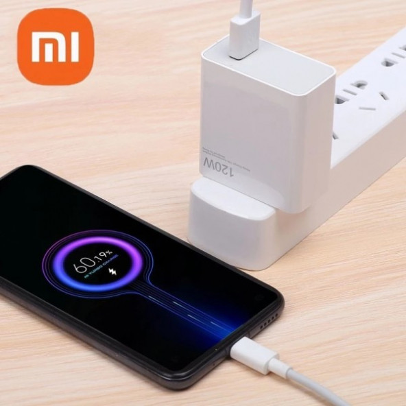 Xiaomi 120W Hızlı Çift Turbo Şarj Aleti Seti (Type-A) İthalatcı Garantili 120Watt - Resim 6