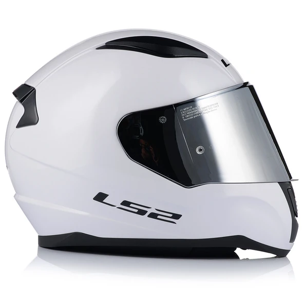 Ls2 Rapıd 2 Beyaz Fullface Motosiklet Kaskı Gri Camlı - 3