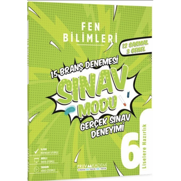 6. SINIF SINAV MODU FEN BİLİMLERİ