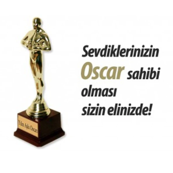 Kişiye Özel Oscar 22 Cm - 2