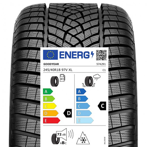 Goodyear UltraGrip Performance Plus 245/40 R18 97V XL Kış Lastiği - 2023 - 4