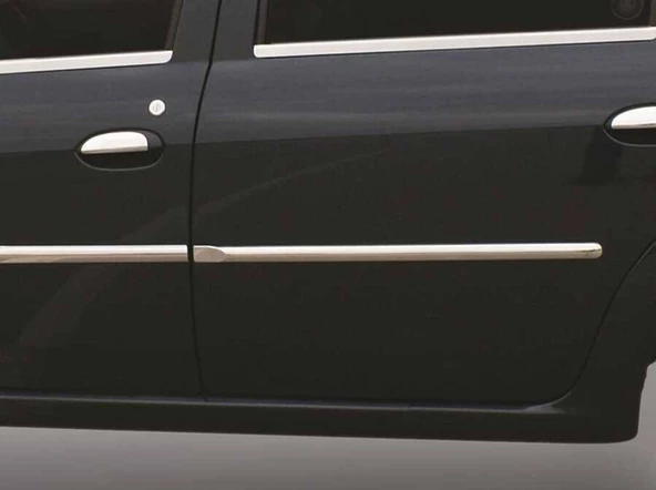 OMSA Dacia Logan FAZ 2 Krom Yan Kapı Çıtası 4 Parça 2008-2017 Arası - 3