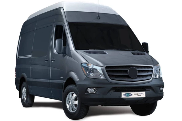 OMSA Mercedes Sprinter W906 Krom Sis Farı Çerçevesi 2 Parça 2014 ve Sonrası