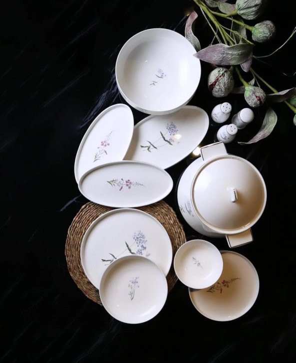 Roy King Flora 60 Parça Yemek Takımı Dsn041 - 2