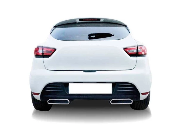 OMSA Renault Clio 4 Arka Difüzör 2 Parça 2012-2019 Arası