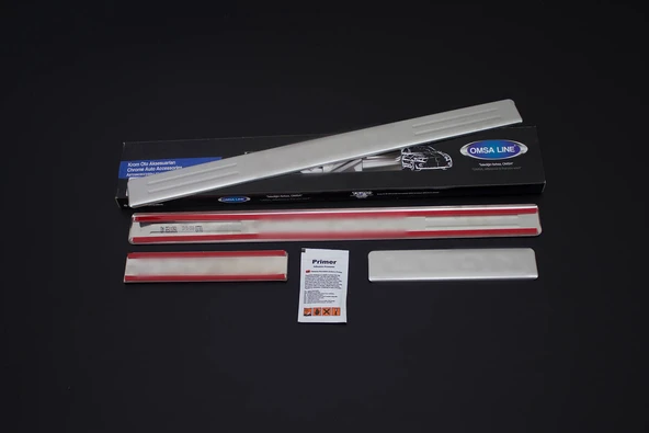 OMSA Seat Leon 5F Krom Kapı Eşiği 4 Parça 2012-2019 Arası - 2