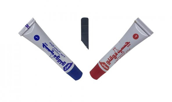 3 Adet Çift Karışım Soğuk Kaynak Macun Yapıştırıcı 63 Gr Ghaffari - Resim 2