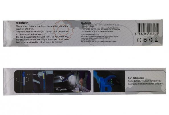 ARM Esen 102-A Şarjlı Led Fener 240 Lümen - 5