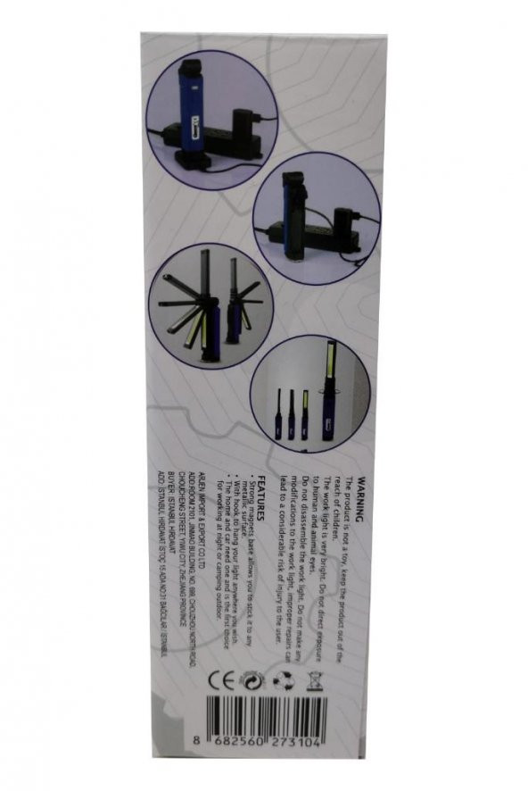 ARM Esen 173-A Şarjlı Led Fener 1000 Lümen - 6