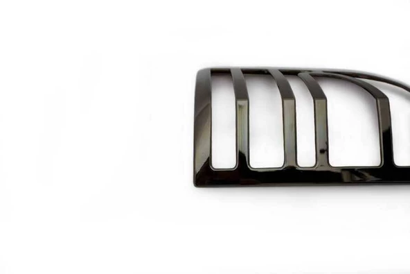 OMSA VW T5 Caravelle Siyah Krom Stop Çerçevesi 2 Parça Abs 2010-2014 Arası - 2