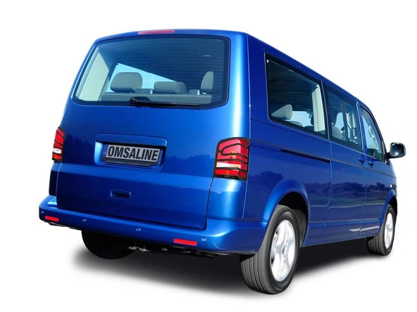OMSA VW T5 Caravelle Siyah Krom Stop Çerçevesi 2 Parça Abs 2010-2014 Arası - 3
