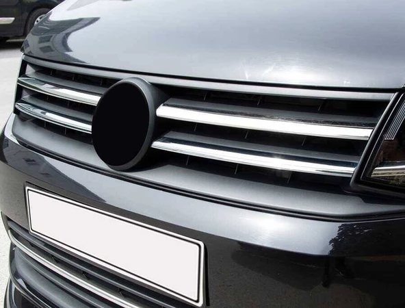 OMSA VW Caddy Minivan Siyah Krom Ön Panjur 2 Parça 2015-2019 Arası - 3