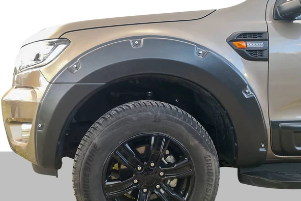 OMSA Ford Ranger Çamurluk Dodikleri Vidalı 6 Parça 2015-2022 Arası - 2