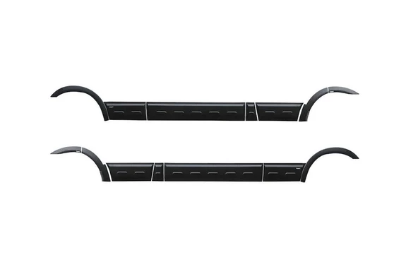 OMSA Ford Transit Çamurluk ve Kapı Dodik Seti Abs 14 Parça Uzun Şase 2006-2013 Arası - 2