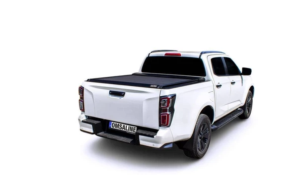 OMSA Isuzu D-Max Omback Sürgülü Bagaj Kapama Siyah 2021 ve Sonrası