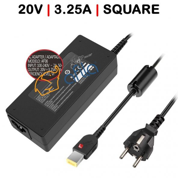 Lenovo PA-1900-72, PA-1900-72IF Adaptör (65W) Şarj Cihazı USB - 2