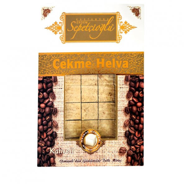 Erdem Sepetçioğlu Kahveli Çekme Helva (V) 280 gr