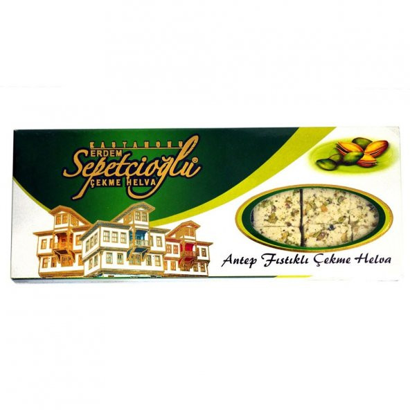 Erdem Sepetçioğlu Antep Fıstıklı Çekme Helva 410 gr