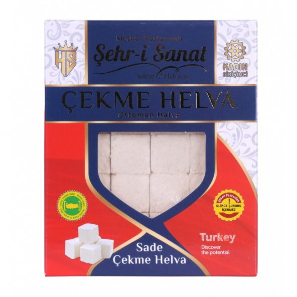 Şehri Sanat Sade Çekme Helva (V) 100 gr