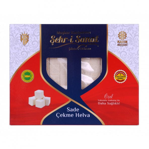 Şehri Sanat Sade Çekme Helva (V) 520 gr