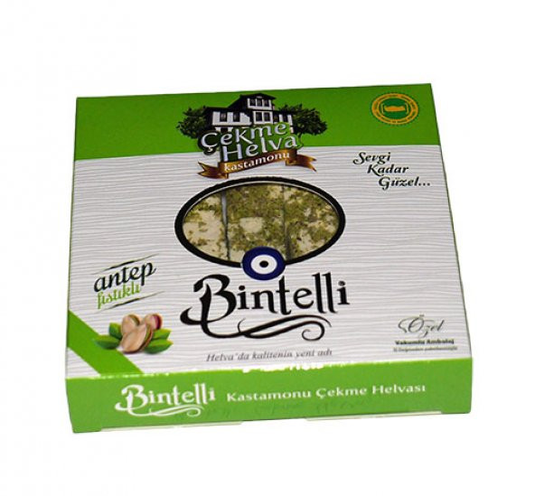 Bintelli Antep Fıstıklı Çekme Helva (V) 100 gr