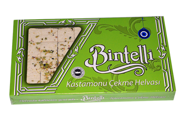 Bintelli Antep Fıstıklı Çekme Helva (V) 370 gr
