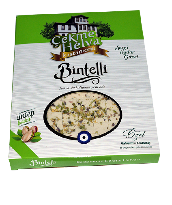 Bintelli Antep Fıstıklı Çekme Helva (V) 500 gr ürün görseli