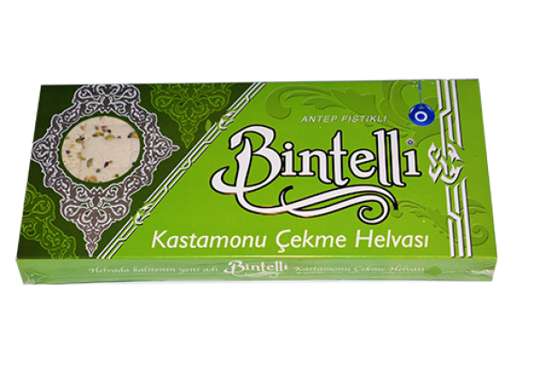 Bintelli Antep Fıstıklı Çekme Helva 610 gr