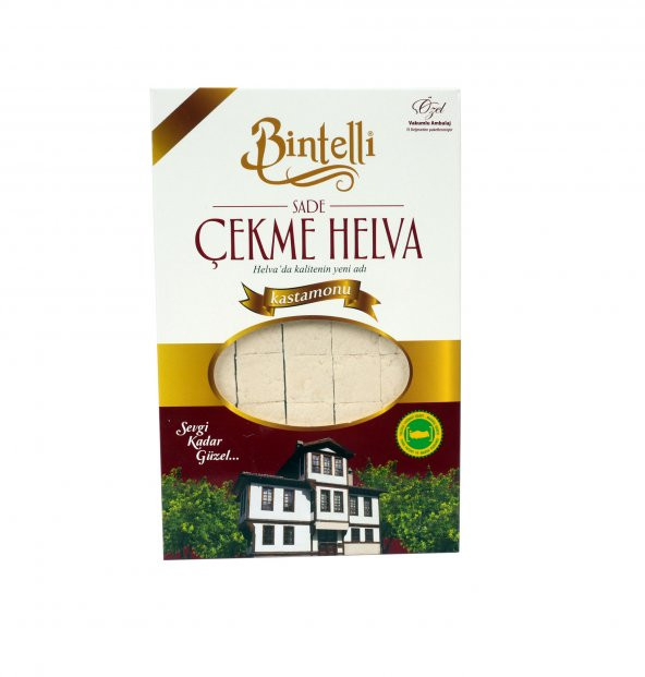 Bintelli Sade Çekme Helva (V) 180 gr