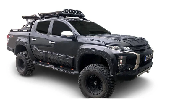 OMSA Mitsubishi L200 Çamurluk Dodik Set 8 Parça 2020-2024 Arası