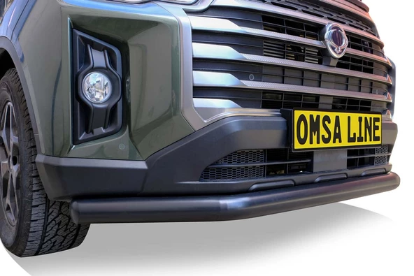 OMSA Ssangyong Musso Texas Ön Alt Koruma Çap:76 Siyah 2018 ve Sonrası - 2