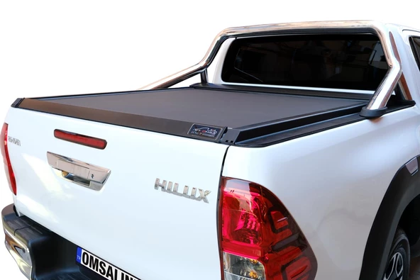 OMSA Toyota Hilux Omback Sürgülü Bagaj Kapama Orijinal Rollbar için Siyah 2015-2020 Arası
