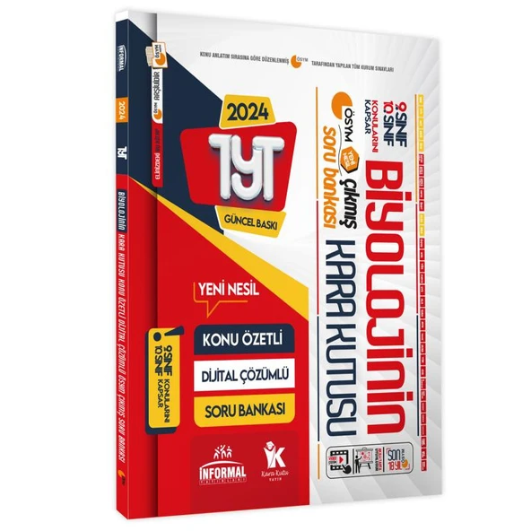 YKS-TYTnin Kara Kutusu EŞİT AĞIRLIK ALTIN PAKET SET Konu Ö.Dijital Çözümlü Çıkmış Soru Bankası - 10