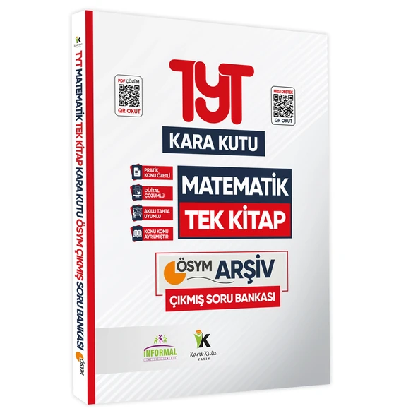 YKS-TYT-AYTnin Kara Kutusu TM EKONOMİK PAKET SET Konu Özetli Çözümlü ÖSYM Çıkmış Soru Bankası - 6