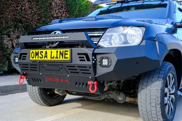 OMSA VW Amarok Dakar Çelik Ön Tampon Sensörsüz 2010-2021 Arası - 4