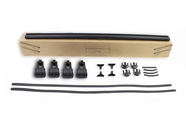 OMSA VW Caddy Siyah Ara Atkı Bold Bar 2 Parça 97-119cm 2021 ve Sonrası - 3