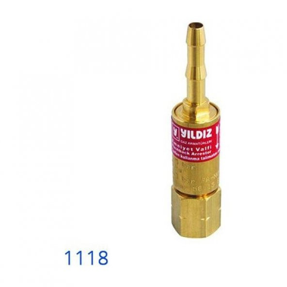 Yıldız 1118 Alev Emniyet Valfi Yanıcı Gaz ürün görseli 1