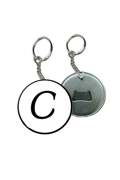 Özcan Tasarım Açacaklı C Harfi Anahtarlık ürün görseli